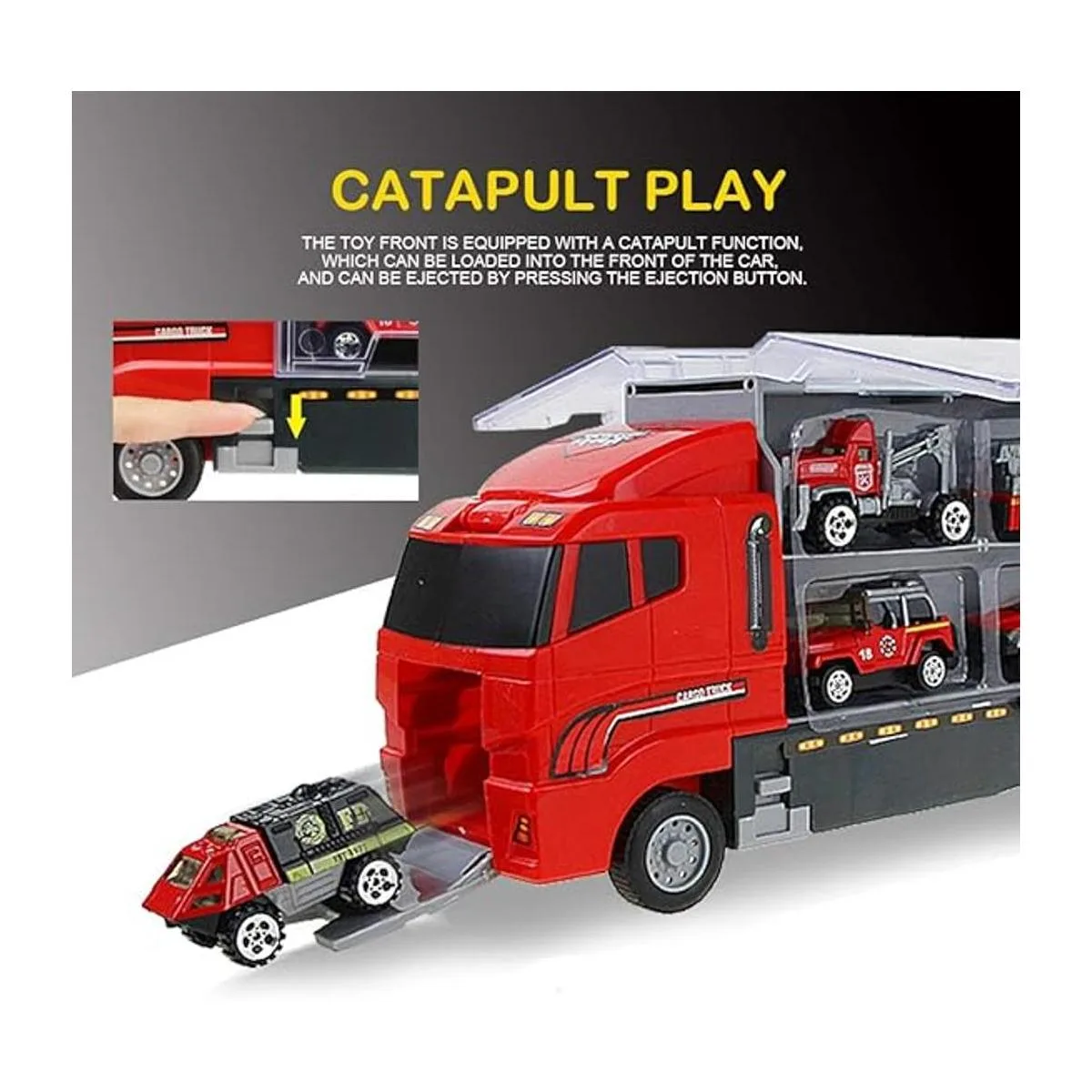 Coolplay Juego de juguetes para camiones de bomberos para_5