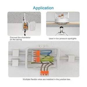 HTCELLE Conectores de cables de palanca paquete surtido