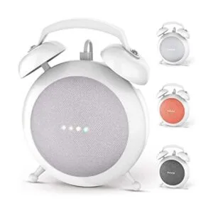 Google Home Mini soporte para reloj despertador retro_1
