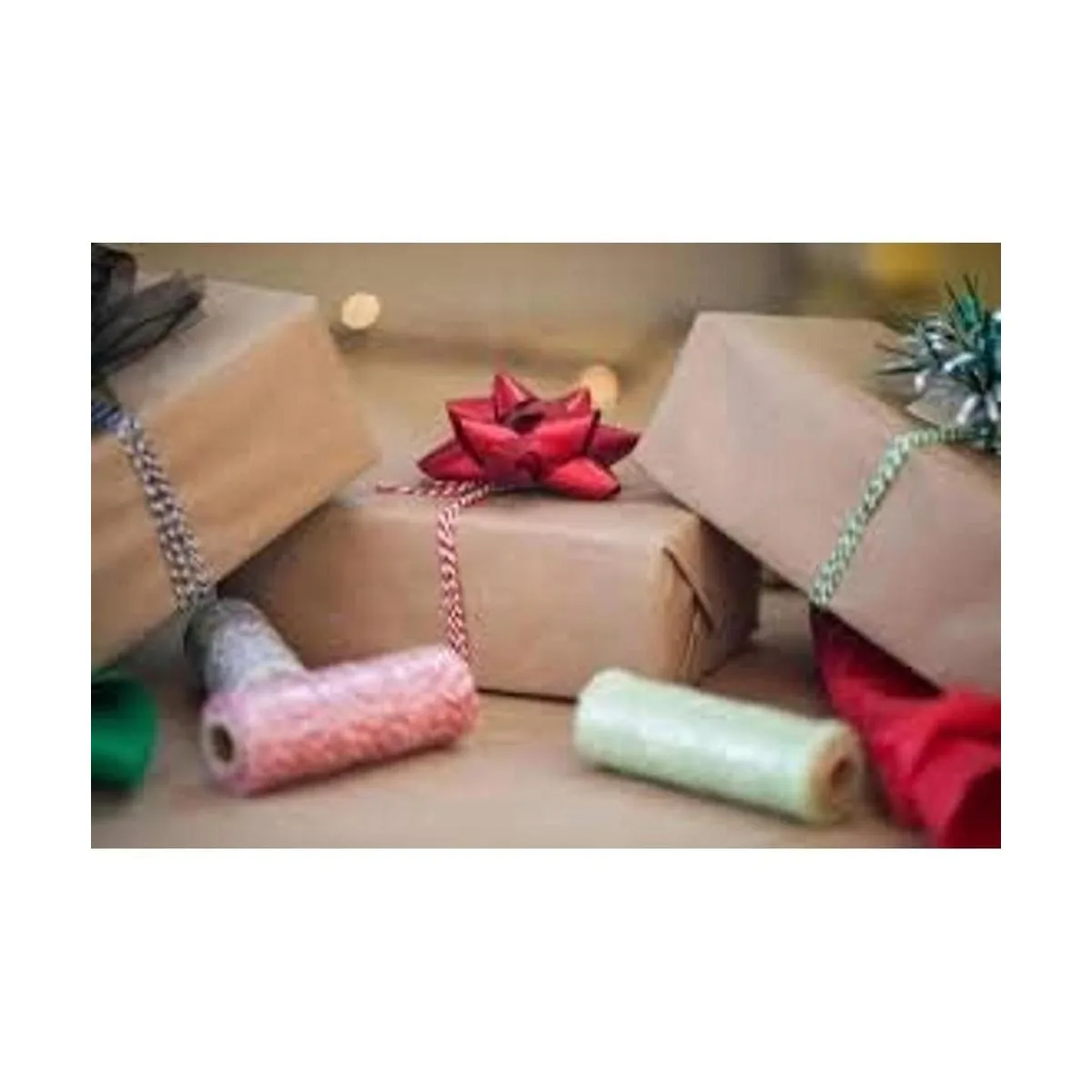 Gran cordel de panadería blanca cordel de carniceros