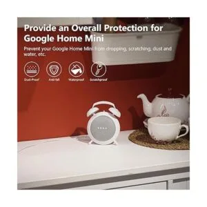 Google Home Mini soporte para reloj despertador retro_5