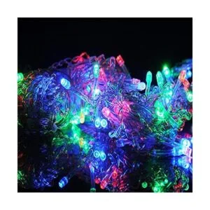 Lainin Cadena de luces de 96 LED multicolor enlazable con_3