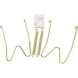 Fasunry Paquete de 10 perchas para placas de pared de 10.0