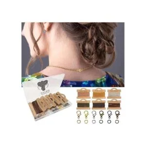 TOAOB Cadenas de cable de eslabones de 98 pies con 60