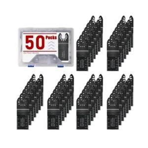 Adust 50 cuchillas multiherramienta de madera hojas de