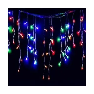 Lainin Cadena de luces de 96 LED multicolor enlazable con_2