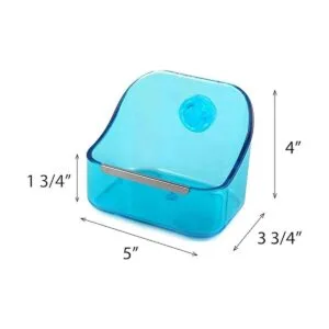 Paquete de 2 cuencos de comida y agua CalPalmy de 5 x 3_4
