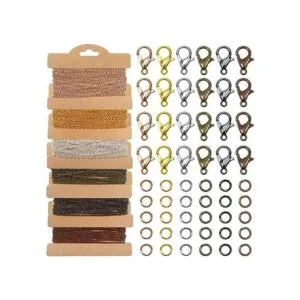 TOAOB Cadenas de cable de eslabones de 98 pies con 60