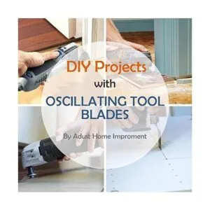 Adust 50 cuchillas multiherramienta de madera hojas de