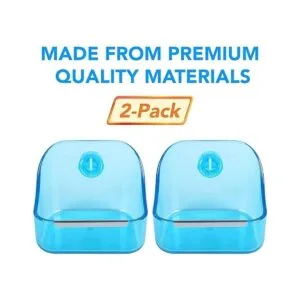 Paquete de 2 cuencos de comida y agua CalPalmy de 5 x 3_5