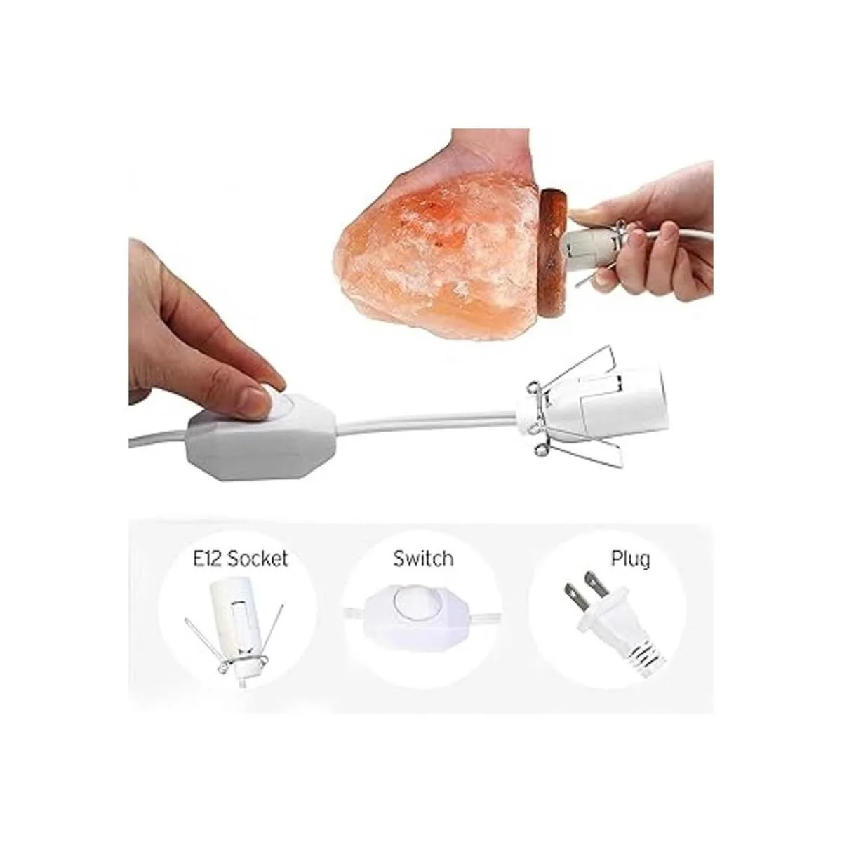 Betus Cable de lámpara de sal con control de regulador_2