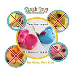 Juguetes Dwi Dowellin para baño libre de moho. Juegos de_2