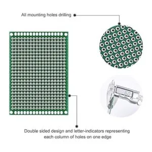 Smraza 100 piezas de placa PCB de doble cara placas de