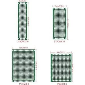 Smraza 100 piezas de placa PCB de doble cara placas de