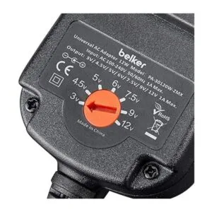 Belker 12 W 3 V 4.5 V 5 V 6 V 7.5 V 9 V 12 V_6