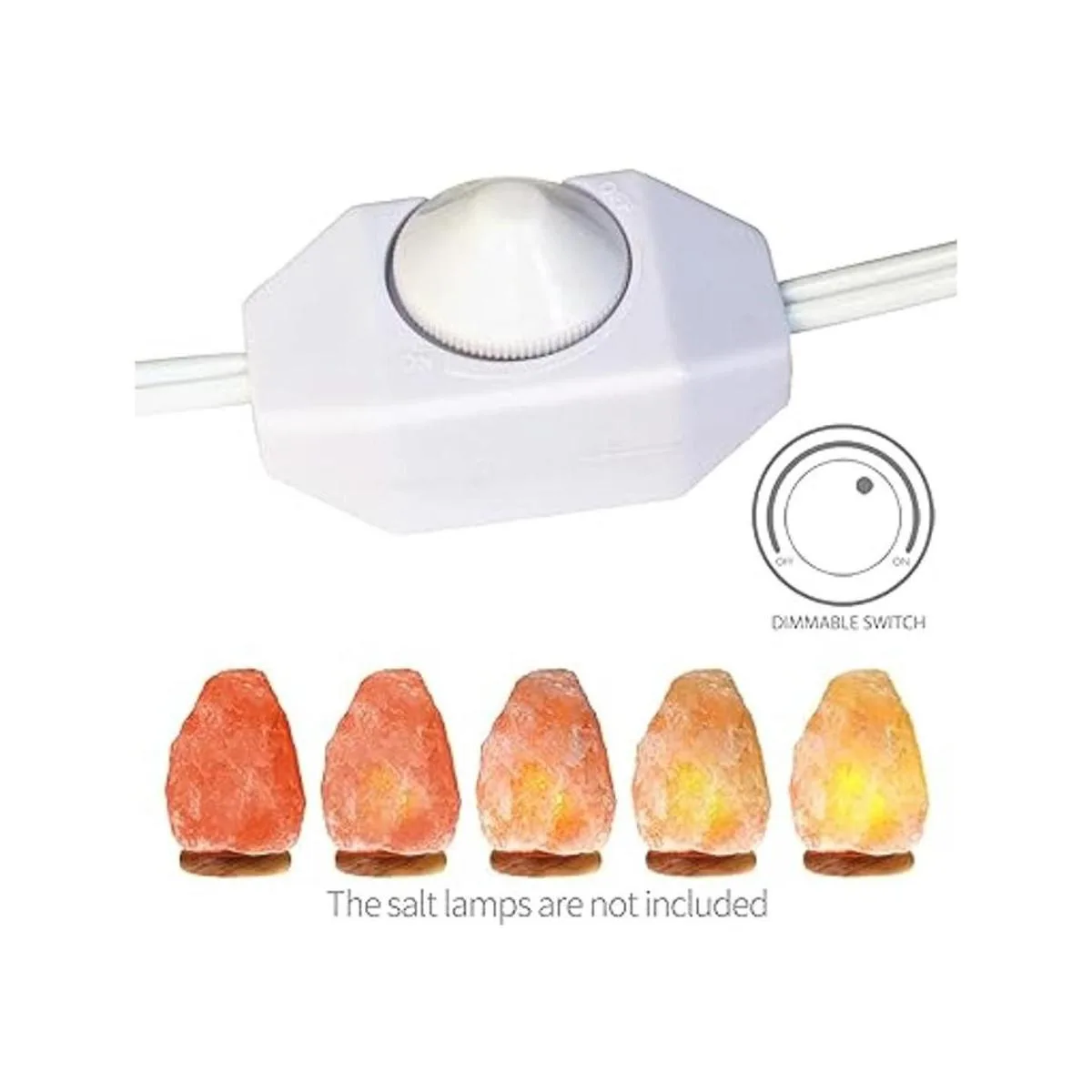 Betus Cable de lámpara de sal con control de regulador_5