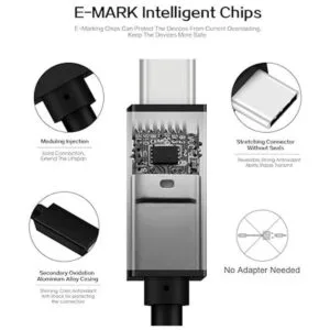 GodSpin Cable USBC a USBC 20 Gbps SuperSpeed_3