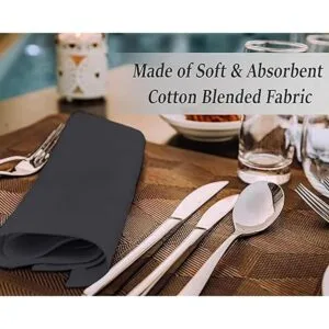 Ruvanti Servilletas de algodón 12 unidades servilletas de_6