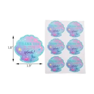 Bolsas de recuerdo de fiesta de sirenita bolsas de dulces_4