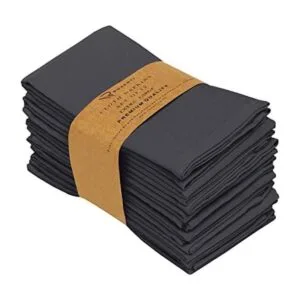 Ruvanti Servilletas de algodón 12 unidades servilletas de_1