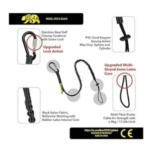 BearTOOLS 0923S Cordón de herramientas con mosquetón_2