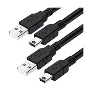 Cable mini USB 2 unidades de cable de carga USB 2.0 tipo_1