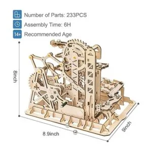 Rowood Rompecabezas de madera 3D con diseño de mármol para_6