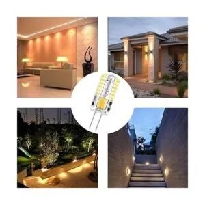 Bombilla LED G4 de 12 V CACC con base bipin de paisaje