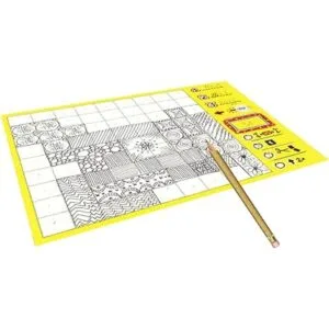 Juego de mesa de garabatos de retazos juego de_2