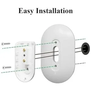 Carcasa de silicona y soporte de pared compatible con el_4