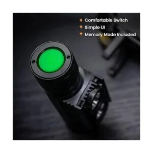 Linterna frontal recargable de 1200 lúmenes con luz LED_3