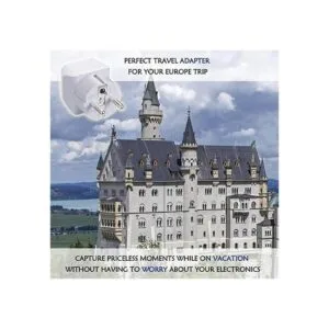 Ceptics Enchufe adaptador de viaje de Bélgica Finlandia_5
