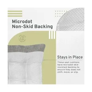 Arlee Almohadilla antideslizante para silla 2 unidades