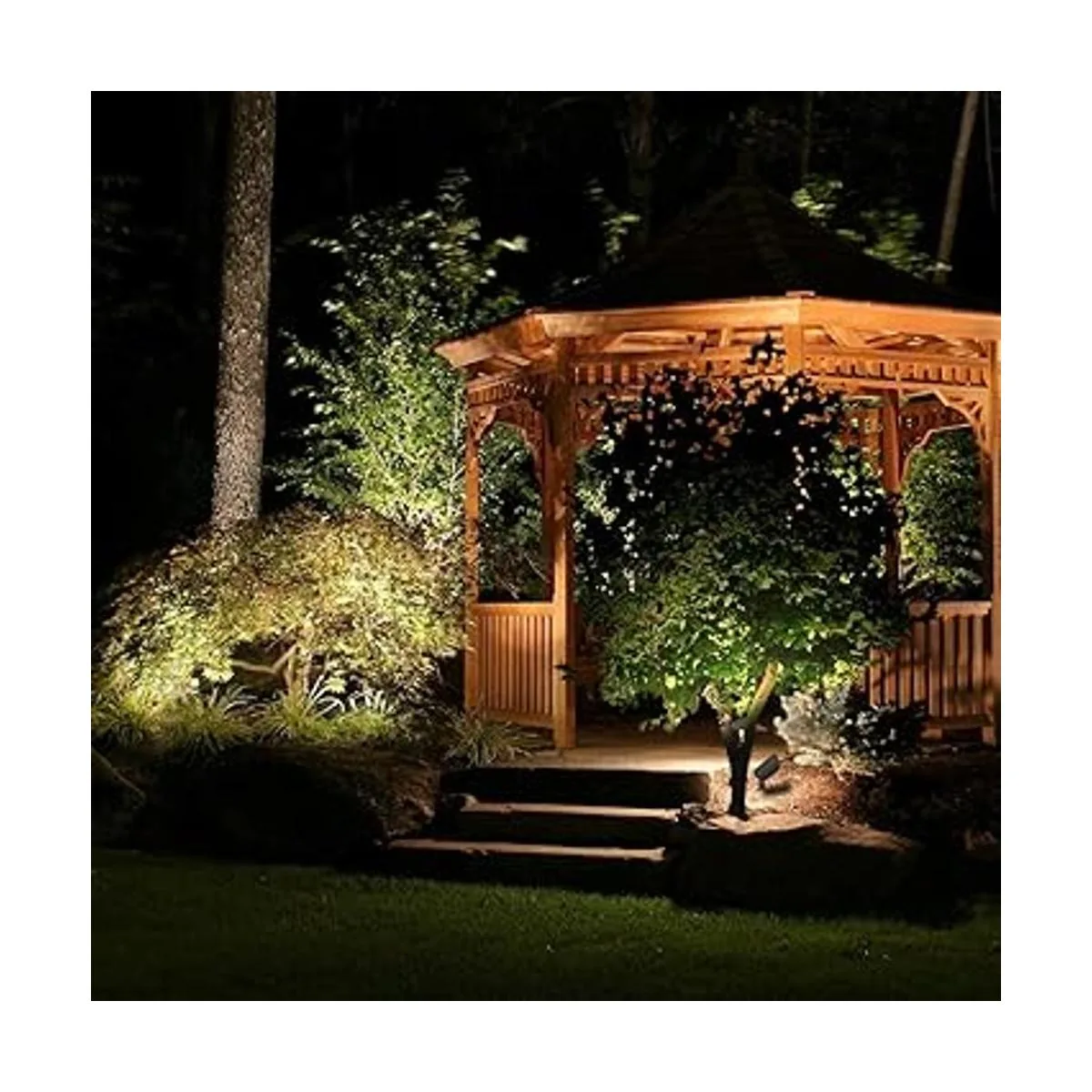 Lumina Luces LED de paisaje de aluminio fundido de 4 W