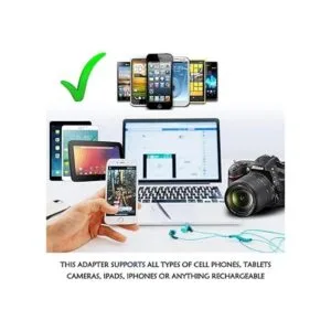 Ceptics Enchufe adaptador de viaje de Bélgica Finlandia_4