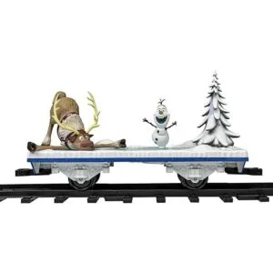Lionel Disney Frozen Set listo para usar modelo de tren_4