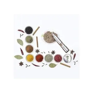 Juego de 2 molinillos de sal y pimienta de acero_3