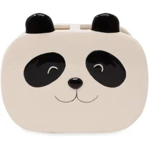 Isaac Jacobs Soporte para brochas de maquillaje de panda_2