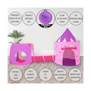 Regalo para niñas tienda de campaña de princesa con