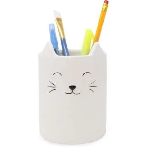 Isaac Jacobs Soporte para brochas de maquillaje de gato_3
