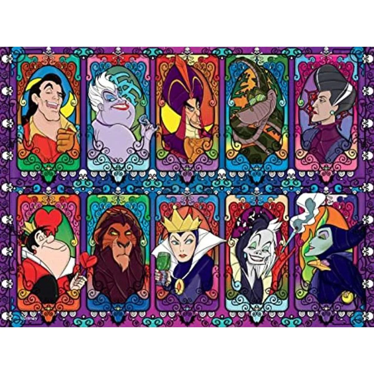 Ceaco Disney Villains Rompecabezas de 2 1500 piezas_1