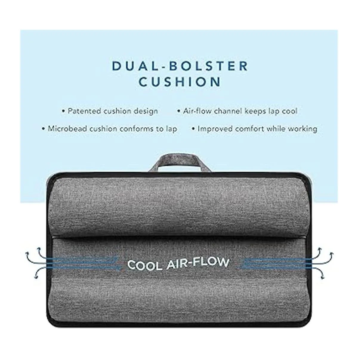 LapGear Escritorio de regazo de oficina en casa con repisa_4