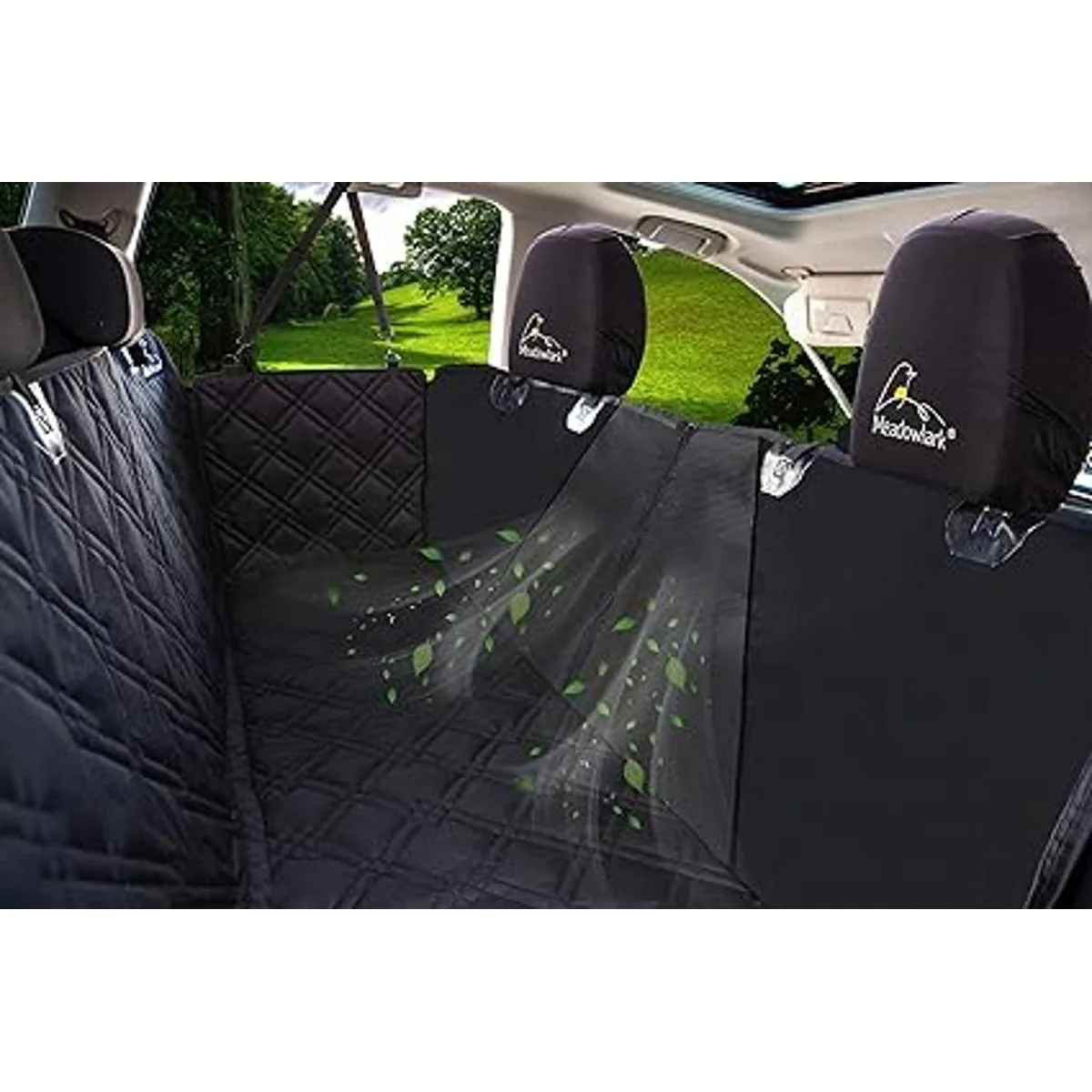 Meadowlark Premium Hammock Dog Car Seat Cover for Back