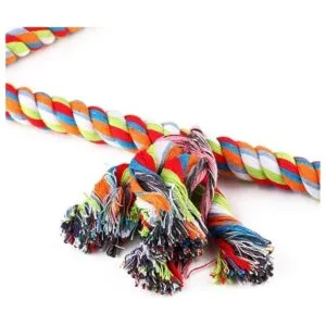 Spoiled Pet Percha triangular grande de algodón para