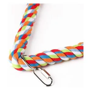 Spoiled Pet Percha triangular grande de algodón para