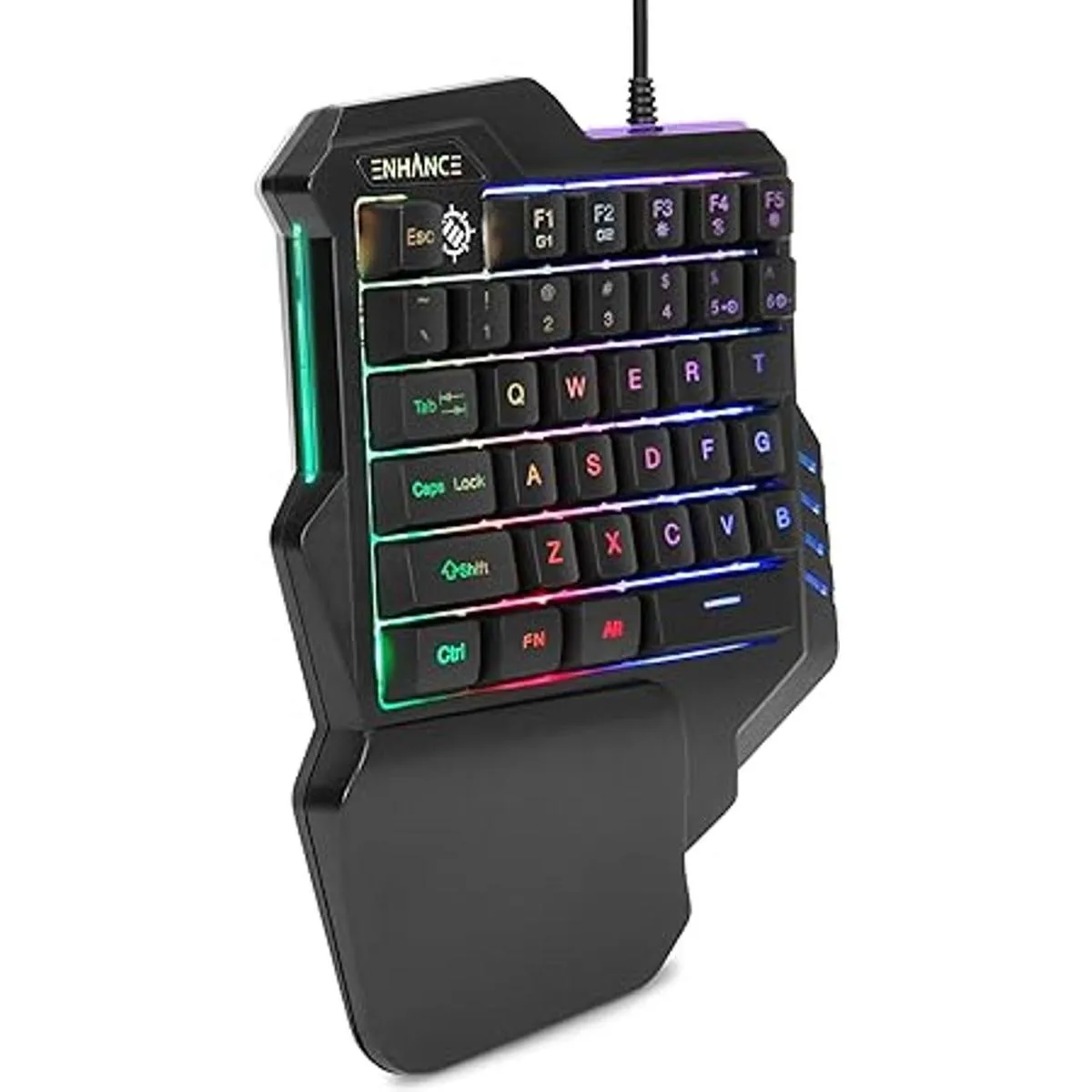 ENHANCE Teclado para juegos con una sola mano teclado_1