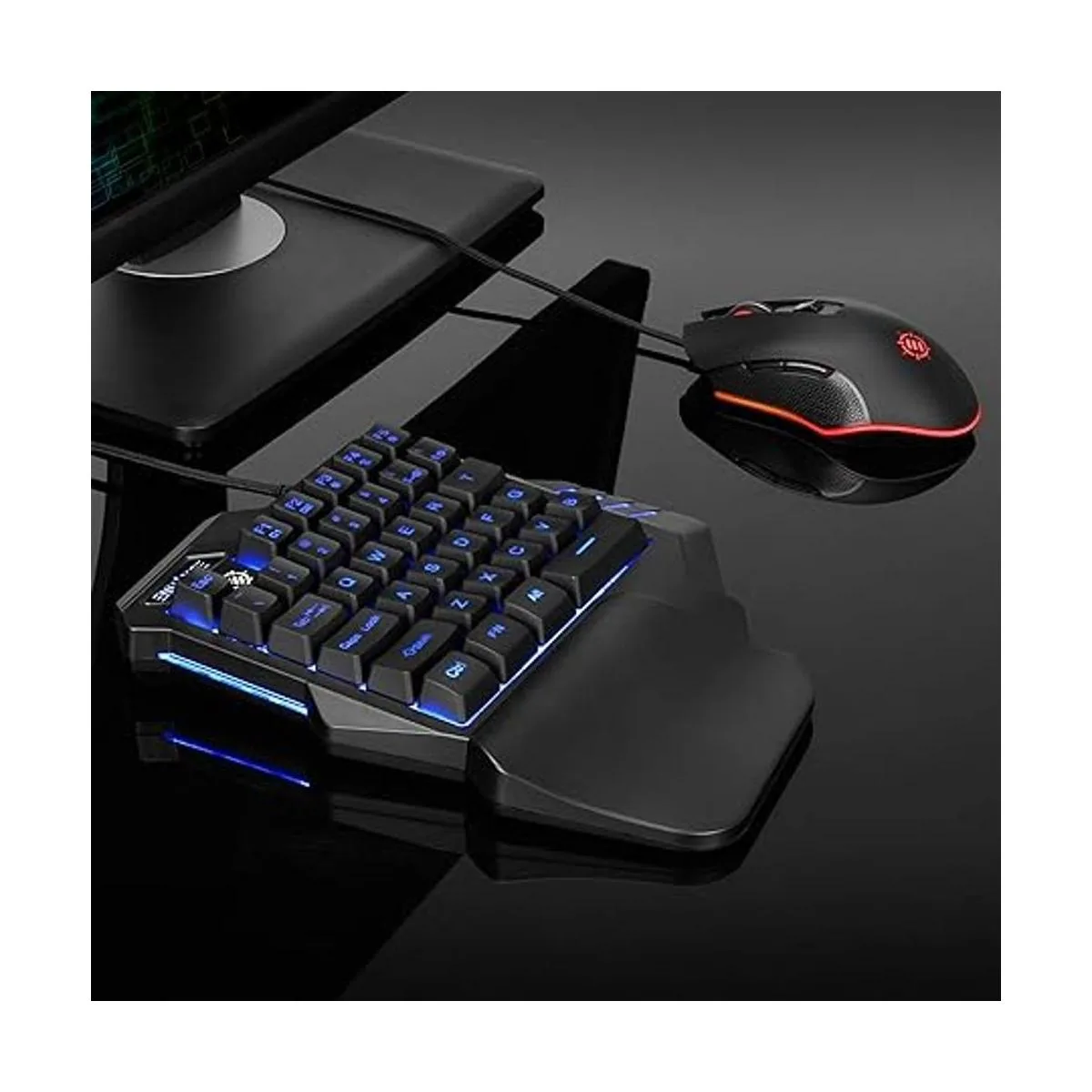 ENHANCE Teclado para juegos con una sola mano teclado_6