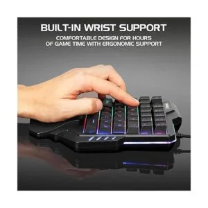 ENHANCE Teclado para juegos con una sola mano teclado_4