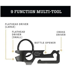 GERBER Mullet llavero multiherramienta negro 30001645_2