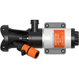 SewerFlo Bomba de macerador de RV de liberación rápida 12_1